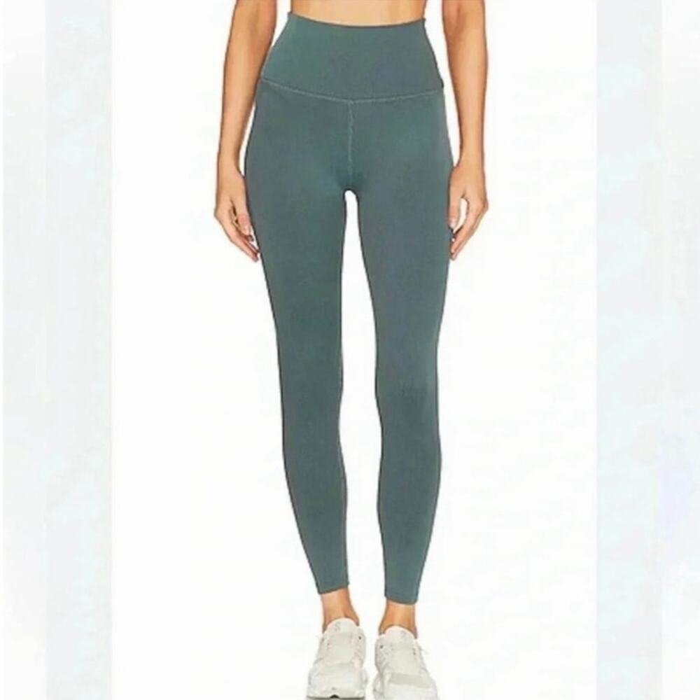 Beyond Yoga x barre3 Green High Waisted Athletic Leggings Women’s XS